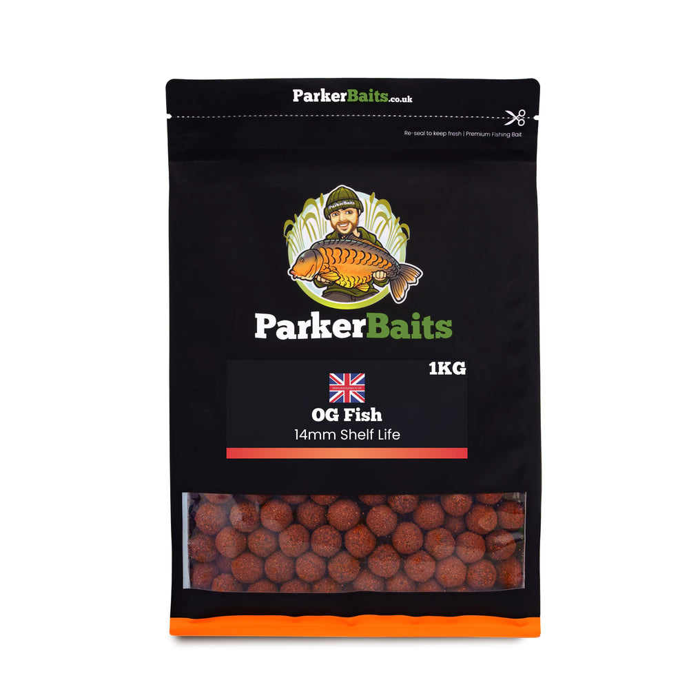 OG Fish Boilie | Parker Baits Carp Fishing Bait