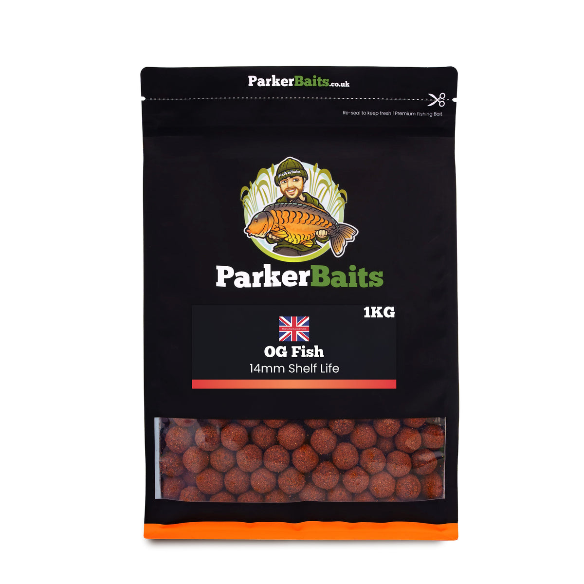 OG Fish Boilie | Parker Baits Carp Fishing Bait